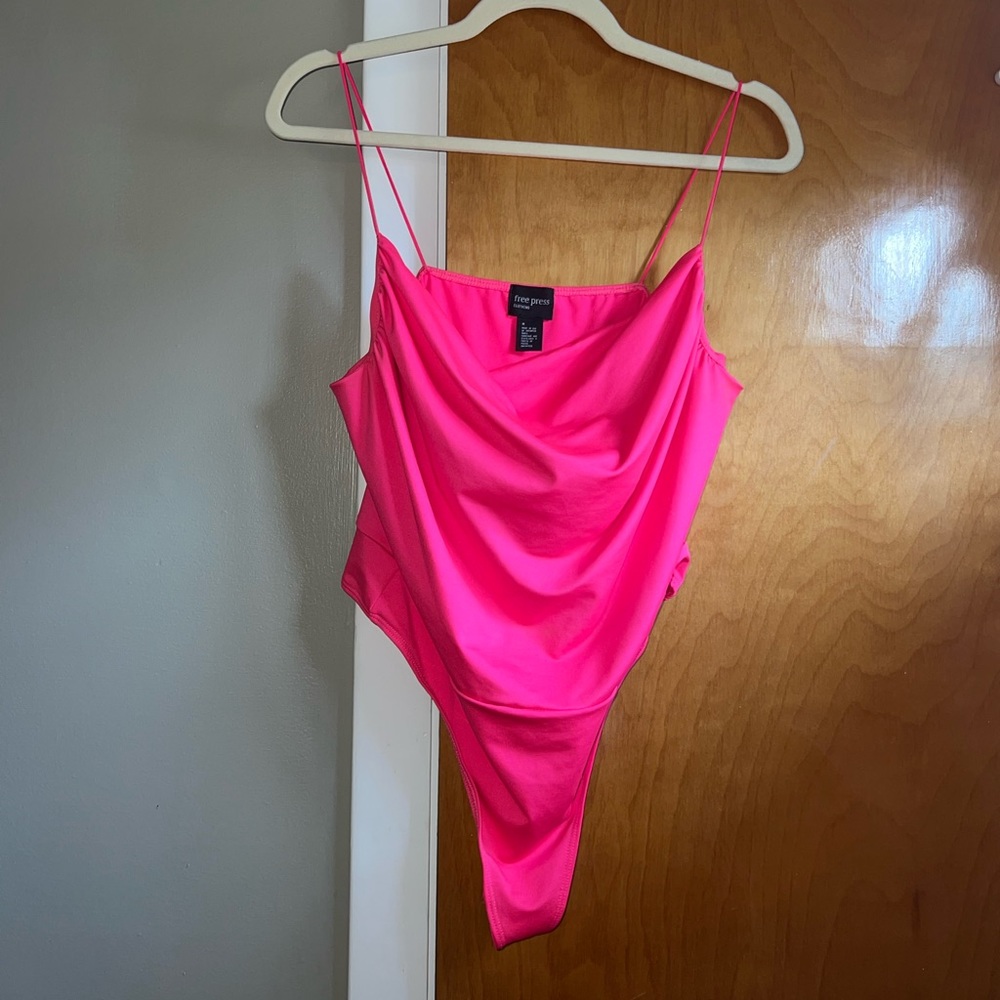 Neon Pink Bodysuit